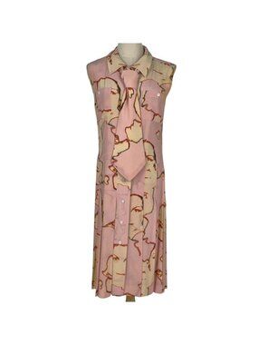 chanel brown dress Maddie Short Sleeve Dress
